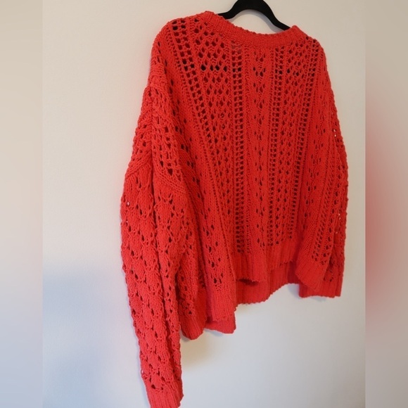 Altar'd State Sweaters - Altar'd State Red Chunky Knit Sweater